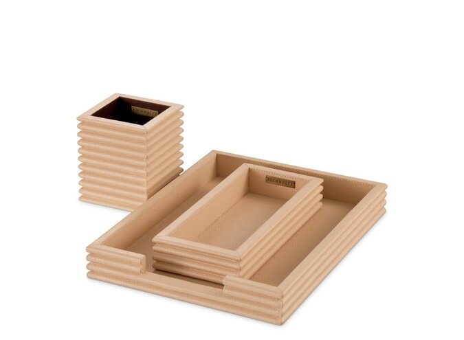 Bureau Set Elvane - Set of 3 - Tan