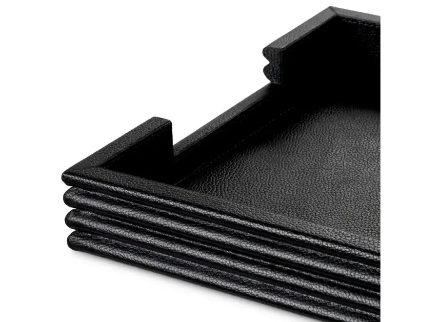 Schreibtisch-Set 'Elvane' - Set of 3 - Black