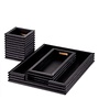 Schreibtisch-Set 'Elvane' - Set of 3 - Black