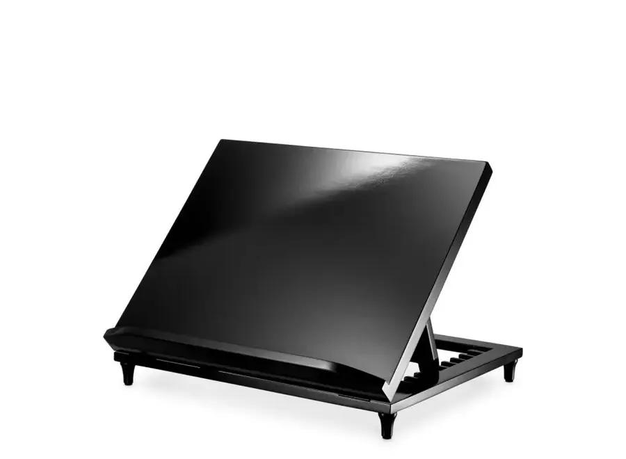 Boekenstandaard 'Camino' - Piano Black Finish