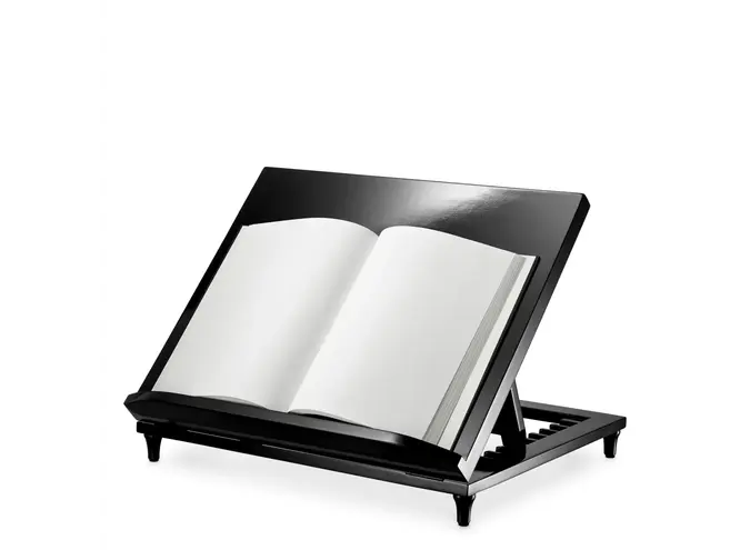 Boekenstandaard Camino - Piano Black Finish