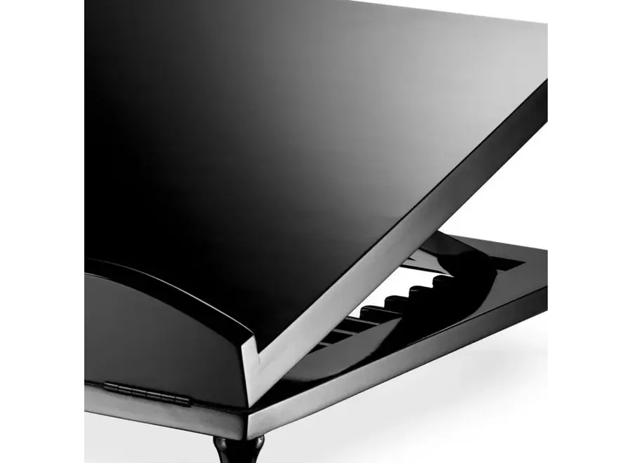 Boekenstandaard 'Camino' - Piano Black Finish