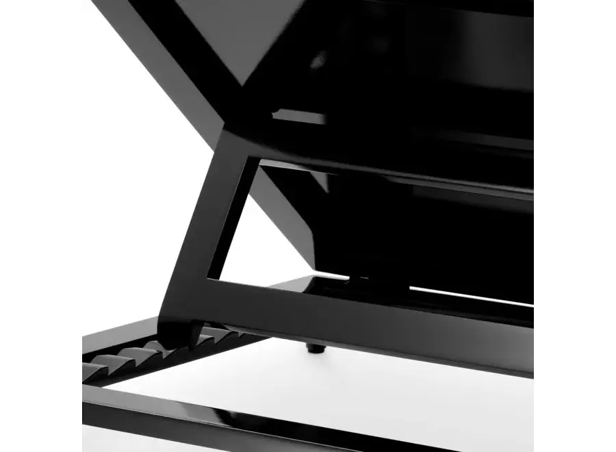 Boekenstandaard 'Camino' - Piano Black Finish
