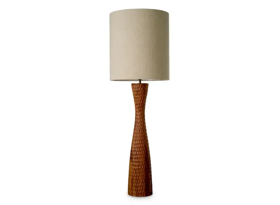 Floor Lamp 'Vexley' - Natural Wood