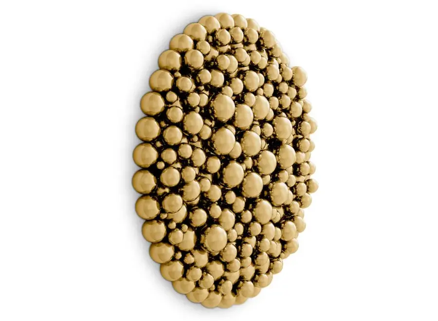 Wandobjekt 'Silvershore' - Vintage Brass Finish