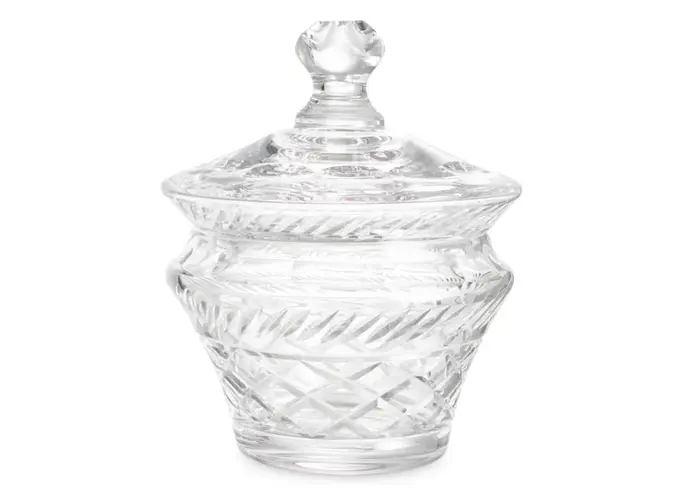 Jar Cortham - Clear Glass