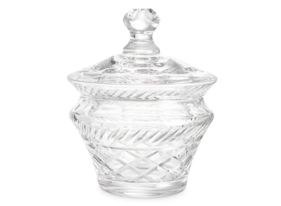 Jar Cortham - Clear Glass