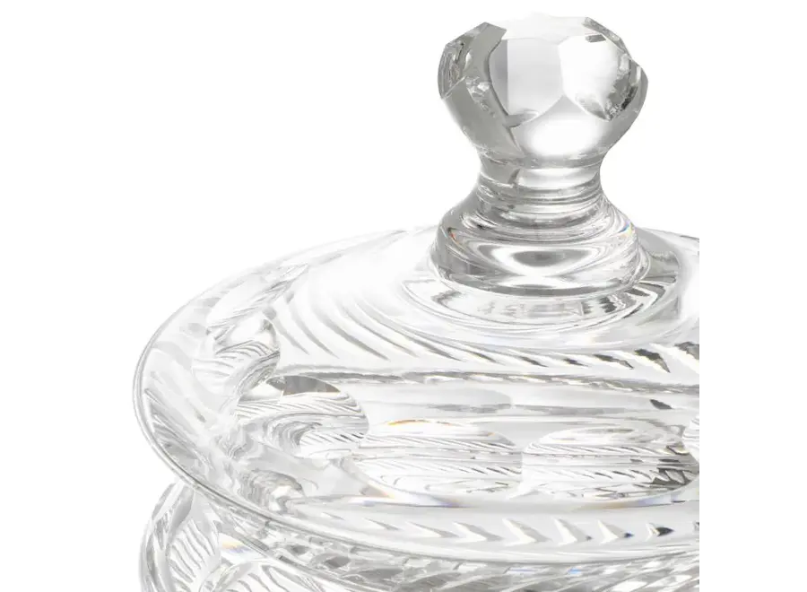 Jar 'Cortham' - Clear Glass
