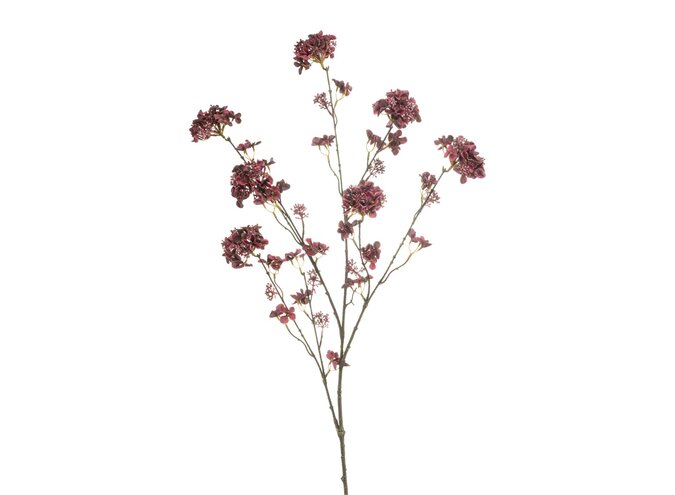 Kunsttak Hortensia- Burgundy