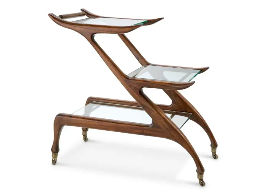 Trolley Manzo - Double - Classic Brown Finish
