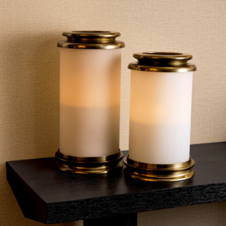 Candles and candle holders by Eichholtz