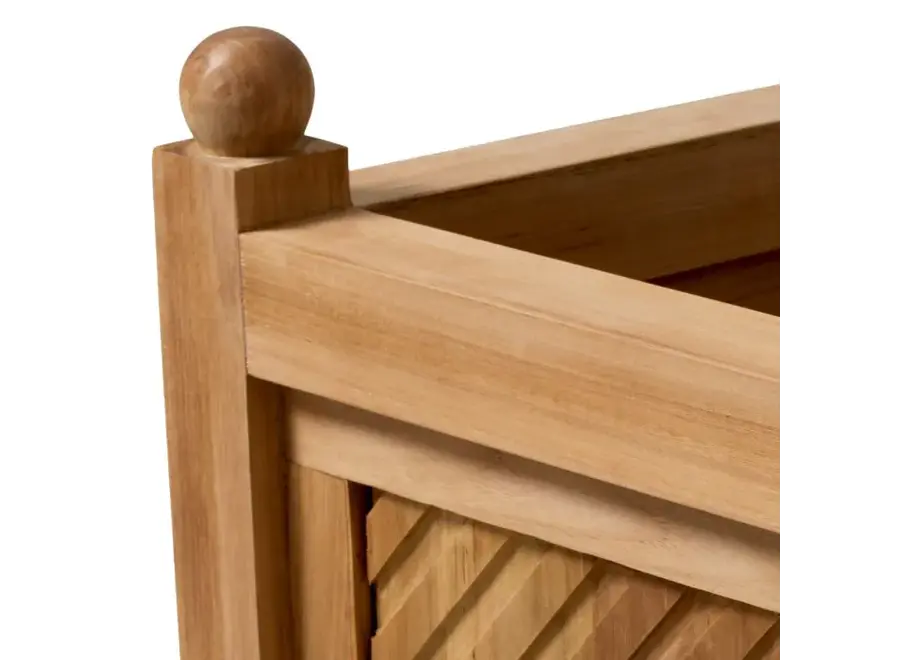 Plantenbak 'Stanmore' - Natural Teak