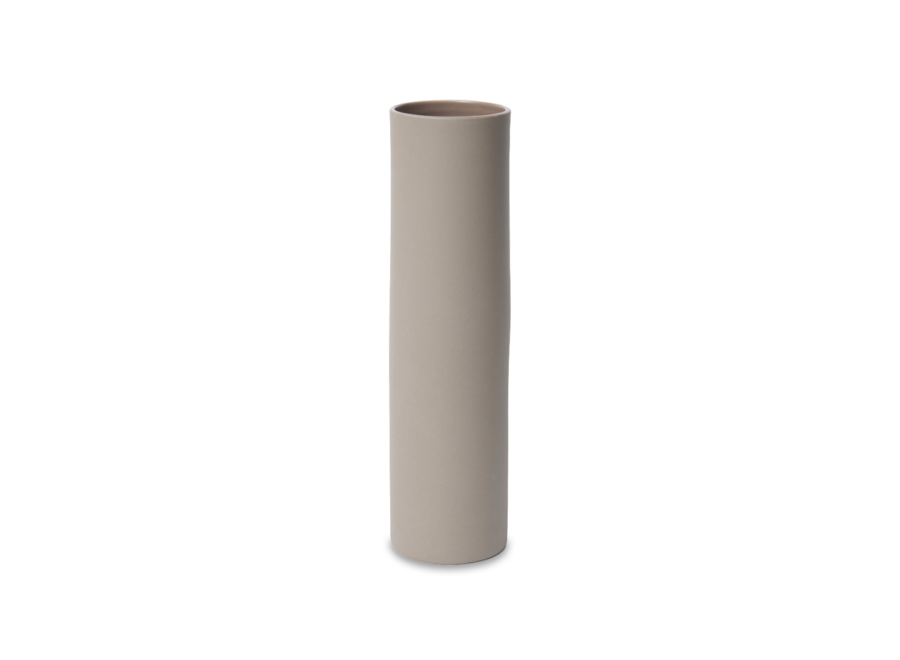 Vase 'Eclipcia' Light Taupe - 45