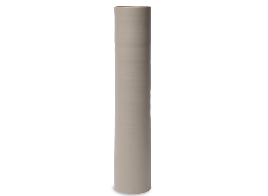 Vase 'Eclipcia' Light Taupe - 60