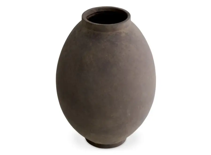 Vase 'Moon Jar' - L - Taupe