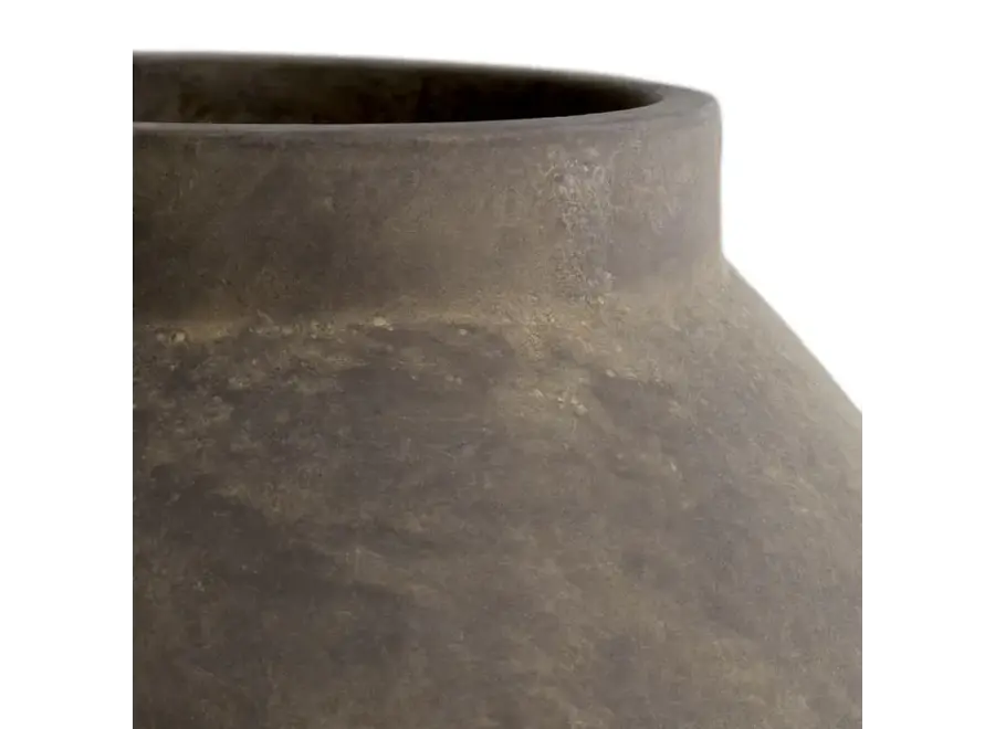 Vase 'Moon Jar' - L - Taupe
