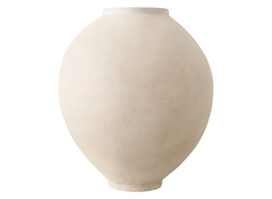 Vase 'Moon Jar' - M - Sand