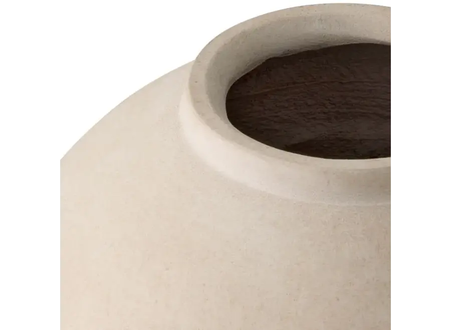 Vaas 'Moon Jar' - M - Sand