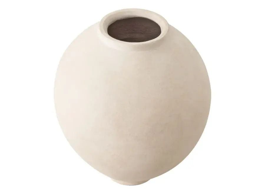 Vase 'Moon Jar' - M - Sand