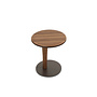 Beistelltisch 'Zen'  - Walnut/Pearl Brown