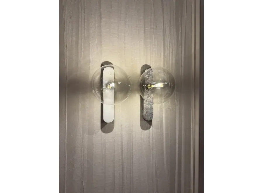 Wall lamp Sancerre - Grey Marble