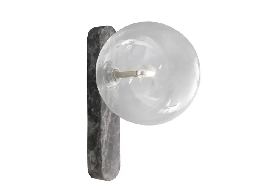 Wandleuchte Sancerre - Grey Marble