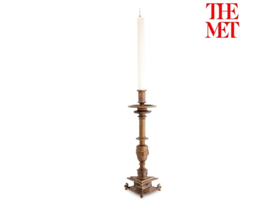 Porte-bougies 'Philip' - Antique Gold Finish