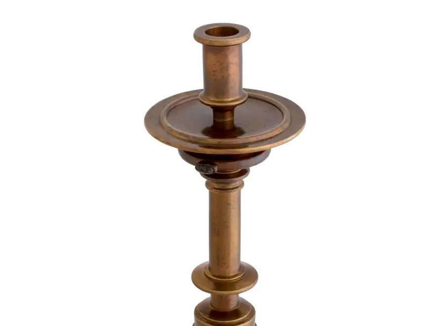 Kerzenständer 'Philip' - Antique Gold Finish