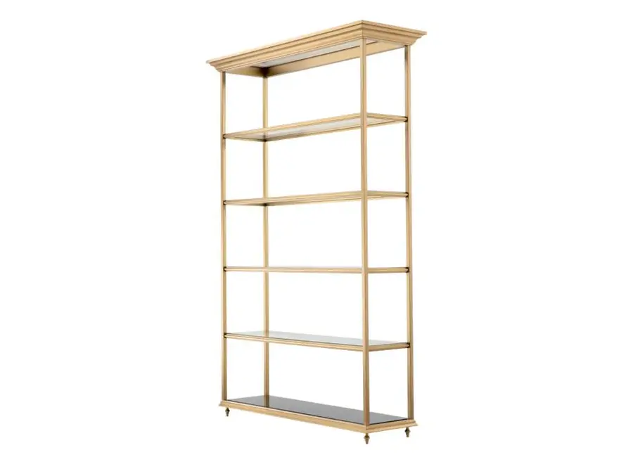 Armoire 'Watson' - Brushed Brass Finish