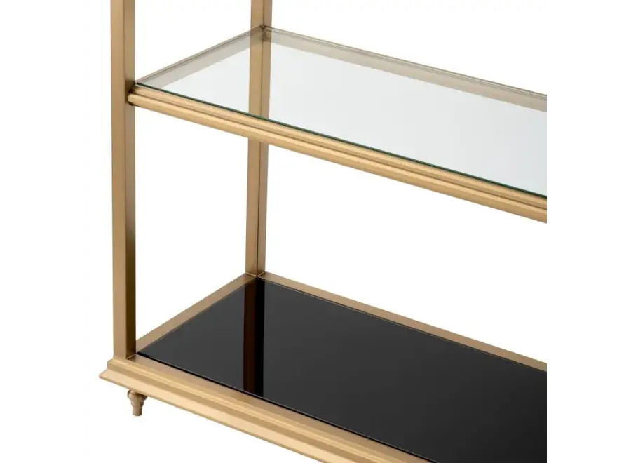 Armoire 'Watson' - Brushed Brass Finish