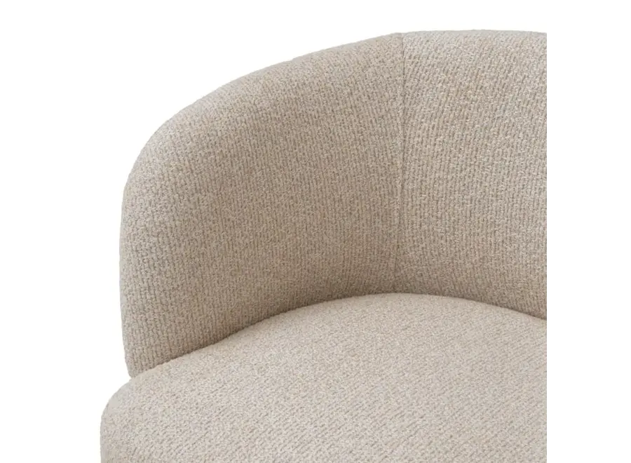 Chaise de salle à manger 'Marly' - Beige