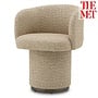 Dining chair 'Marly' - Jacquard Beige