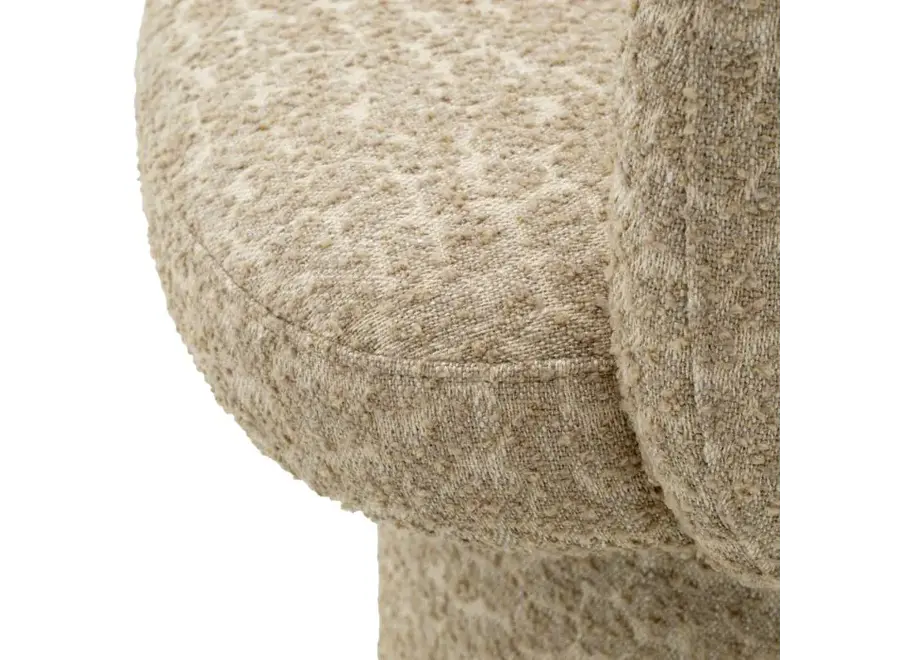 Chaise de salle à manger 'Marly' - Jacquard Beige