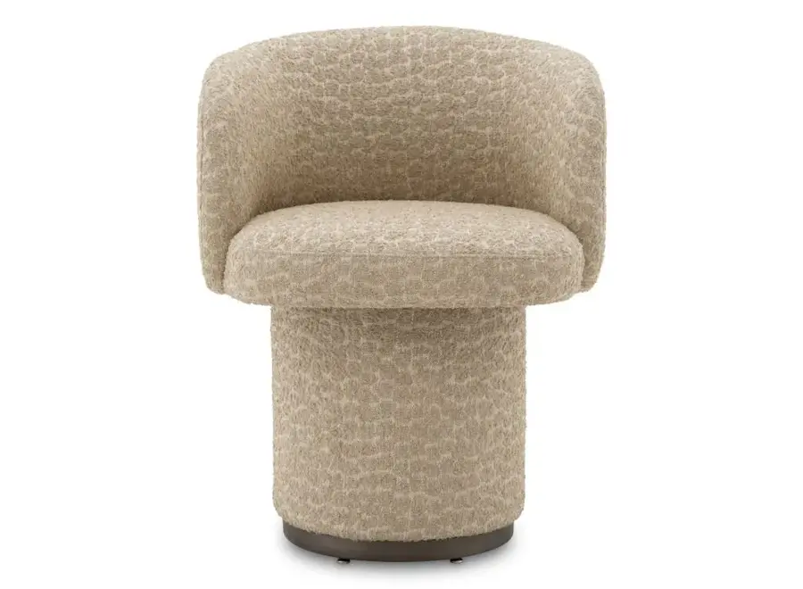 Dining chair 'Marly' - Jacquard Beige