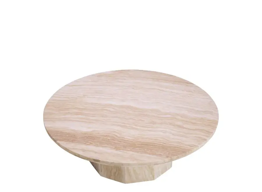 Table basse 'Florence' - Travertine