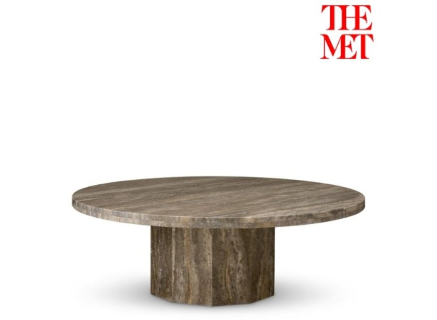 Couchtisch Florence - Silver travertine