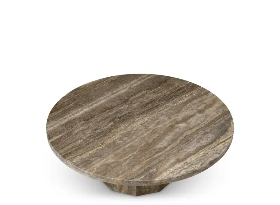 Couchtisch 'Florence' - Silver travertine