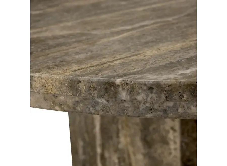 Couchtisch 'Florence' - Silver travertine