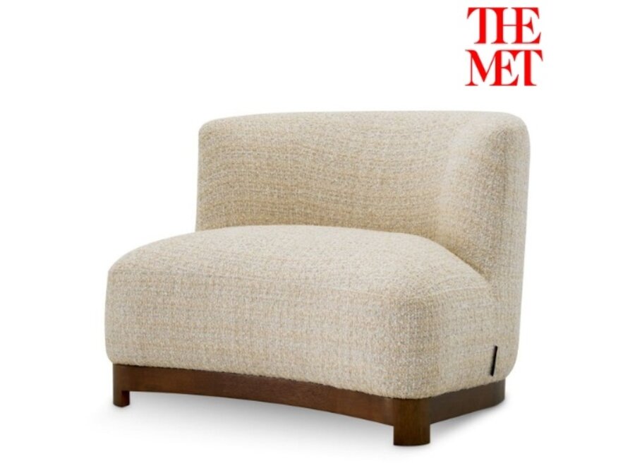 Chair Stelvio - Winslow Chenille Beige