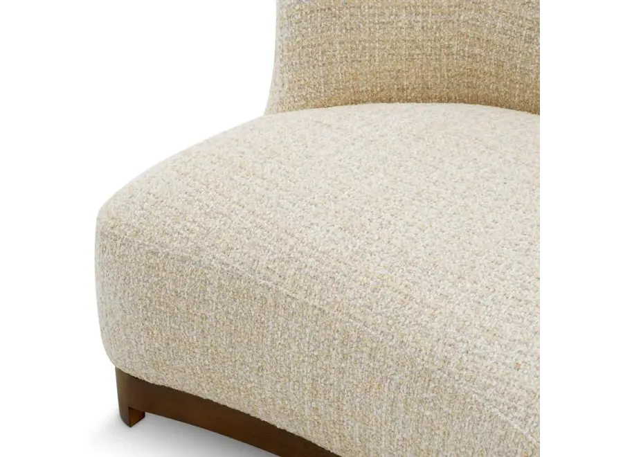 Chair 'Stelvio' - Winslow Chenille Beige