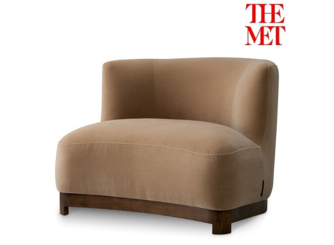 Fauteuil Stelvio - Morris Merino Camel