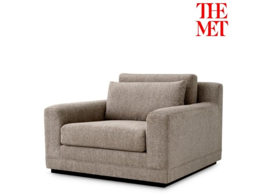 Chair Manhattan - Hunt Chenille taupe