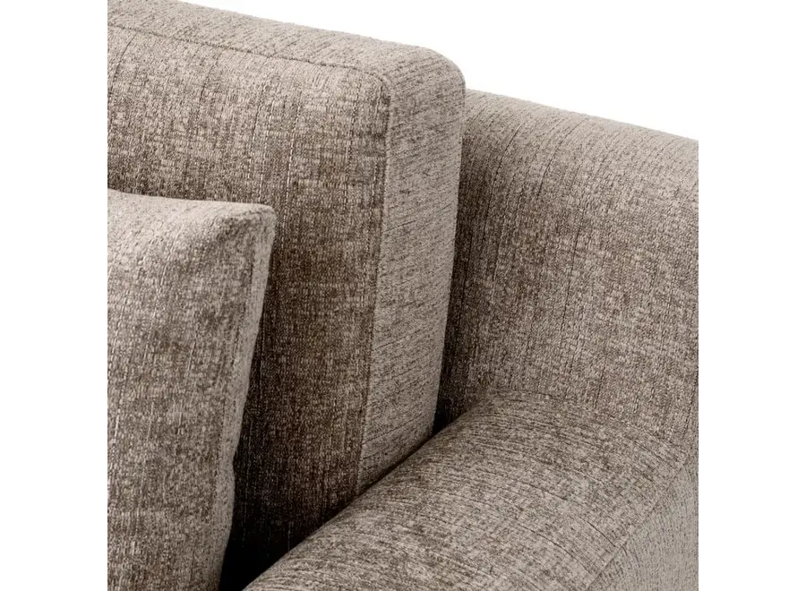 Fauteuil 'Manhattan' - Hunt Chenille taupe