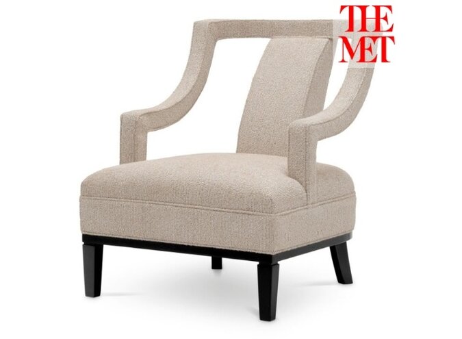 Fauteuil Roumier - Palmer Beige