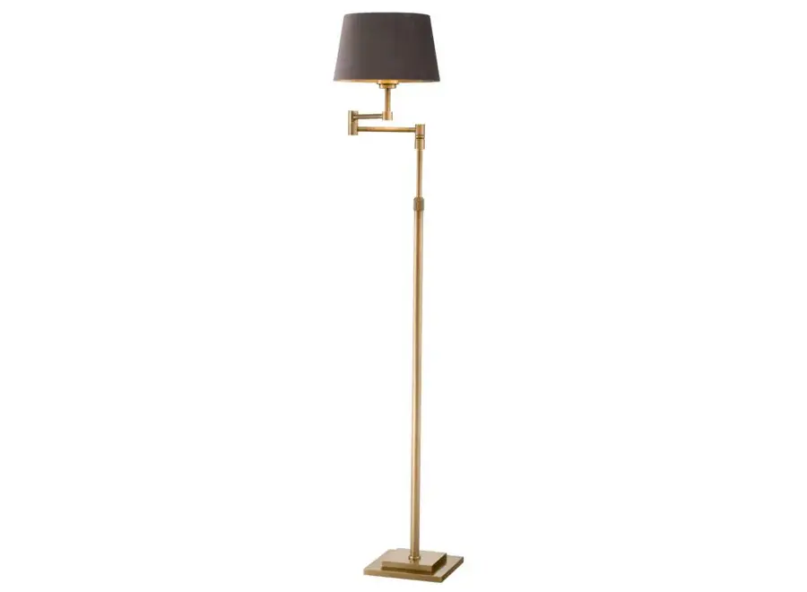 Floor lamp 'Corbin' - Grey