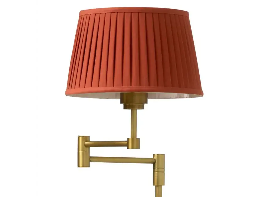 Floor lamp 'Corbin' - Orange