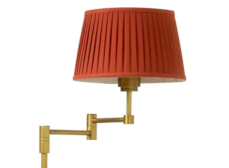 Stehlampe 'Corbin' - Orange