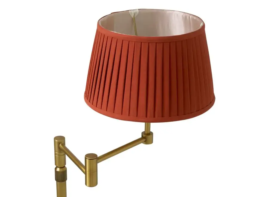 Floor lamp 'Corbin' - Orange