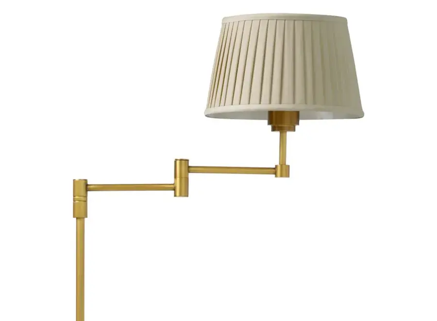 Vloerlamp 'Corbin' - Beige