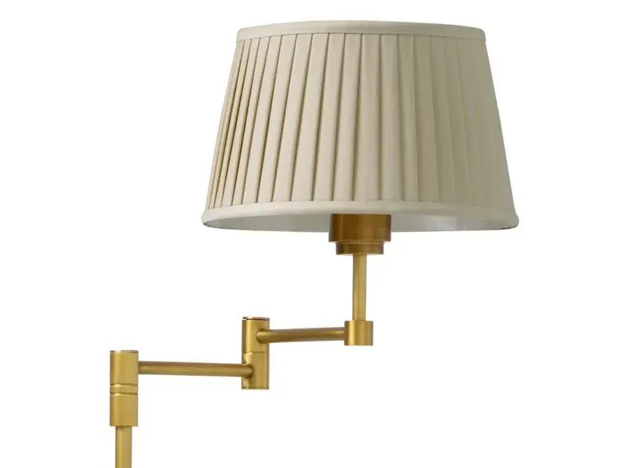 Vloerlamp 'Corbin' - Beige